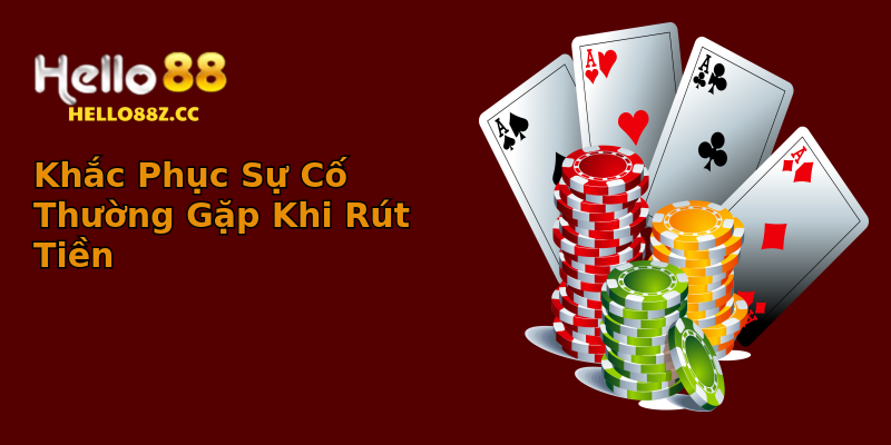 Khắc Phục Sự Cố Thường Gặp Khi Rút Tiền Khắc Phục Sự Cố Thường Gặp Khi Rút Tiền